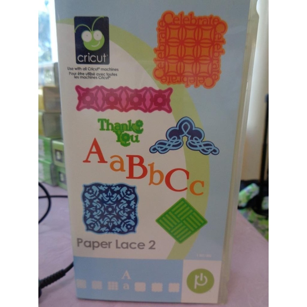 Cricut Die Cut Cartridge PAPER LACE 2 Scrapbooking